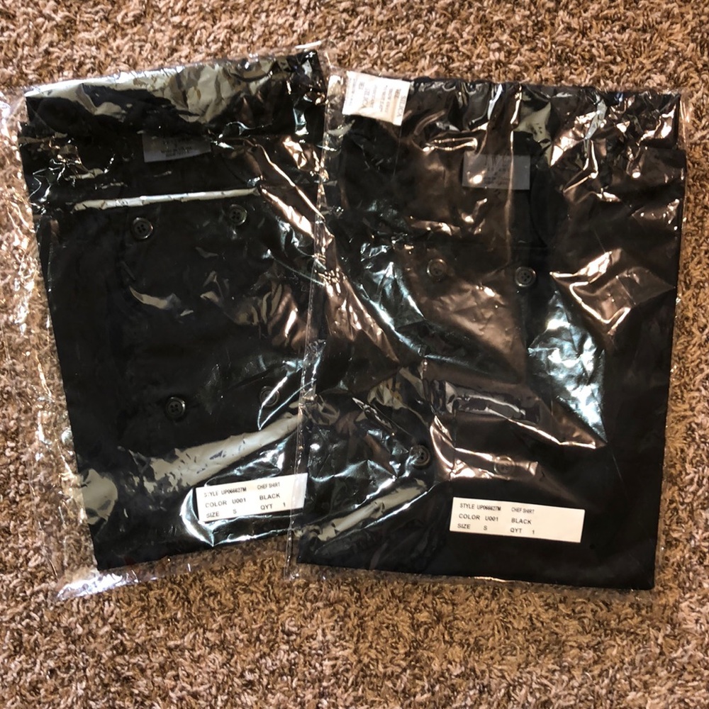 BRAND NEW Chef shirts